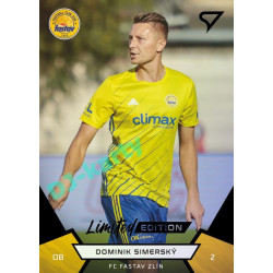2021/22 Sportzoo Fortuna Liga 2. série #238 Dominik Simerský Black xx/19