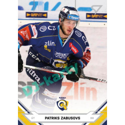 2021/22 Sportzoo TIPSPORT ELH 2. série #363 Patriks Zabusovs