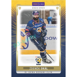 2024/25 Goal Cards Maxa liga 1. série #ZLI-29 Zdeněk Okál Parallel 1of15