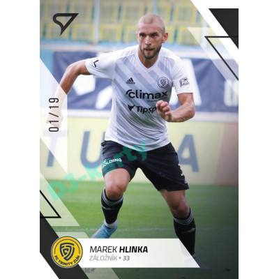 2022/23 Sportzoo Fortuna Liga 2. série #332 Marek Hlinka Black xx/19
