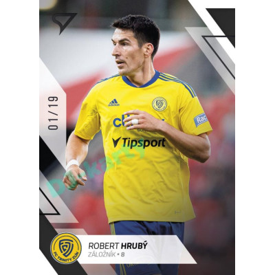2022/23 Sportzoo Fortuna Liga 2. série #333 Robert Hrubý Black xx/19