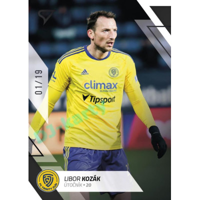 2022/23 Sportzoo Fortuna Liga 2. série #338 Libor Kozák Black xx/19