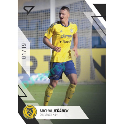 2022/23 Sportzoo Fortuna Liga 2. série #329 Michal Jeřábek Black xx/19