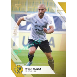 2022/23 Sportzoo Fortuna Liga 2. série #332 Marek Hlinka Gold xx/99