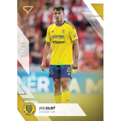 2022/23 Sportzoo Fortuna Liga 2. série #339 Jan Silný Gold xx/99