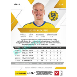 2022/23 Sportzoo Fortuna Liga 2. série #328 Adam Hloušek