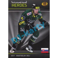 2011 OFS premium International Heroes - kompletní set 14+1 karet