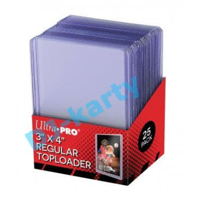 Ultra Pro - Toploader 35pt 3''x4'' REGULAR balení 25ks