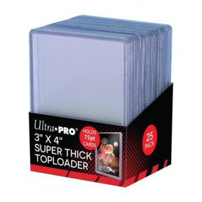 Ultra Pro - Toploader 75pt 3''x4'' balení 25ks