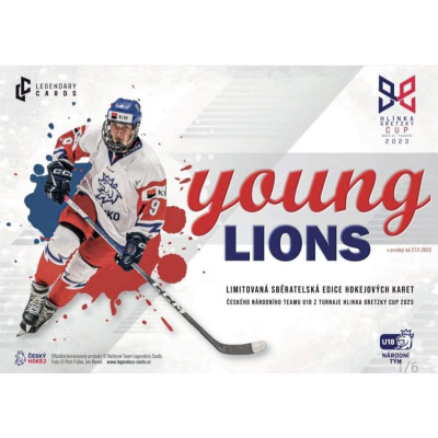 2023/24 Legendary Cards Hlinka Gretzky Cup Young Lions box