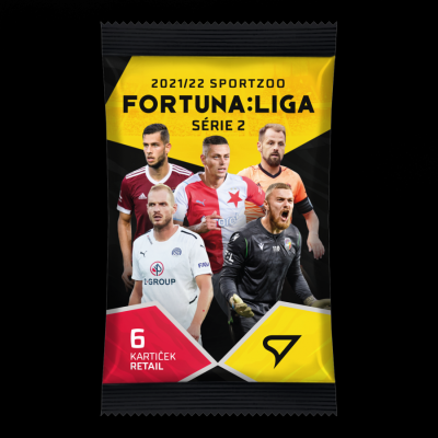 2021/22 Sportzoo Fortuna Liga 2. série Retail balíček