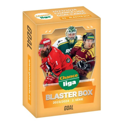 2023/24 Goal cards Chance Liga 2. série Blaster box