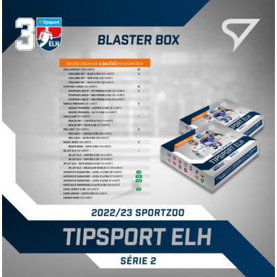 2022/23 Sportzoo ELH 2. série Blaster Balíček