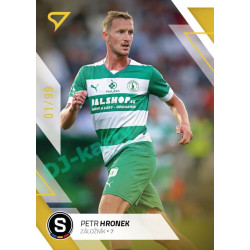 2022/23 Sportzoo Fortuna Liga 1. série #169 Petr Hronek Gold xx/99