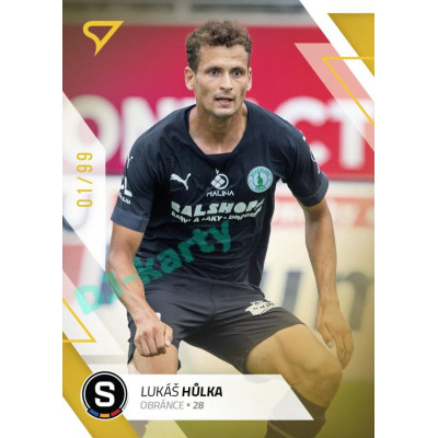 2022/23 Sportzoo Fortuna Liga 1. série #166 Lukáš Hůlka Gold xx/99