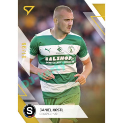2022/23 Sportzoo Fortuna Liga 1. série #167 Daniel Köstl Gold xx/99