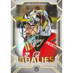 2023/24 Goal cards Chance Liga 2. série #G-09 Jaroslav Pavelka Goalies