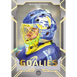 2023/24 Goal cards Chance Liga 2. série #G-16 Michal Postava Goalies