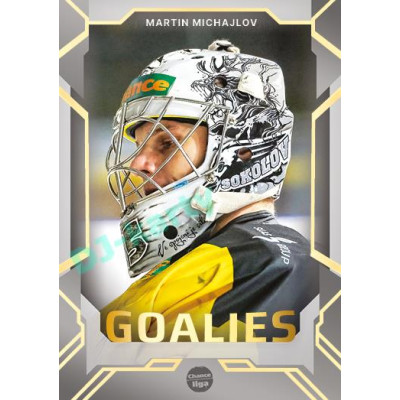 2023/24 Goal cards Chance Liga 2. série #G-26 Martin Michajlov Goalies