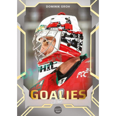 2023/24 Goal cards Chance Liga 2. série #G-29 Dominik Groh Goalies
