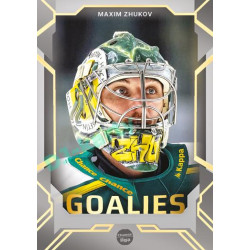2023/24 Goal cards Chance Liga 2. série #G-03 Maxim Zhukov Goalies