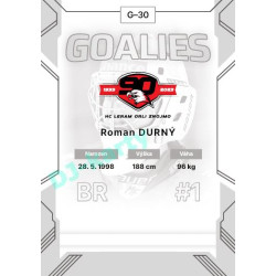 2023/24 Goal cards Chance Liga 2. série #G-30 Roman Durný Goalies