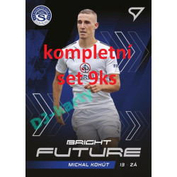 2021/22 Sportzoo Fortuna Liga II. serie BRIGHT FUTURE - kompletní set 9ks karet