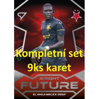 2024/25 Sportzoo Chance Liga 1. série kompletní set Bright Future 9ks karet