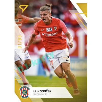 2022/23 Sportzoo Fortuna Liga 1. série #194 Filip Souček Gold xx/99