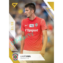2022/23 Sportzoo Fortuna Liga 1. série #188 Lukáš Endl Gold xx/99