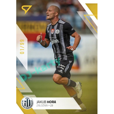 2022/23 Sportzoo Fortuna Liga 1. série #123 Jakub Hora Gold xx/99