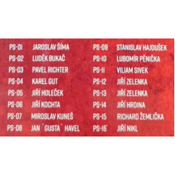 2025 LC Patroni sezóny HC SPARTA PRAHA #PS-01 Jaroslav Šíma