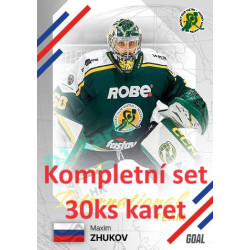2023/24 Goal cards Chance Liga 2. série kompletní set 30ks International