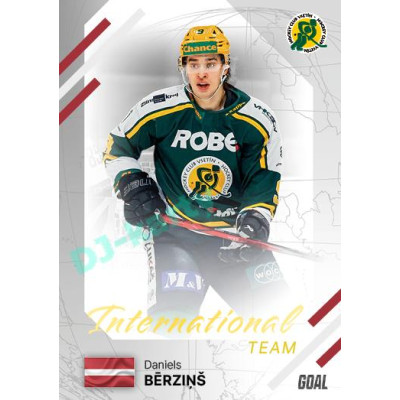 2023/24 Goal cards Chance Liga 2. série #IN-10 Daniels Berzinš International