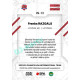 2023/24 Goal cards Chance Liga 2. série #IN-13 Frenks Razgals International
