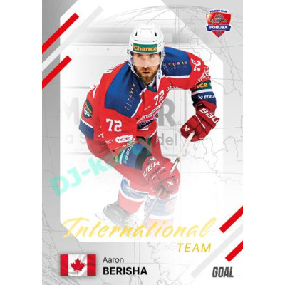 2023/24 Goal cards Chance Liga 2. série #IN-16 Aaron Berisha International