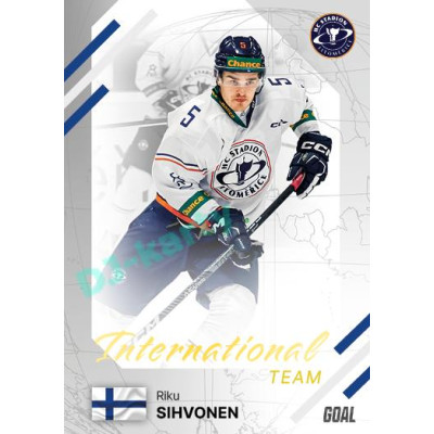 2023/24 Goal cards Chance Liga 2. série #IN-17 Riku Sihvonen International