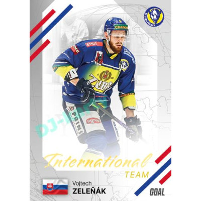 2023/24 Goal cards Chance Liga 2. série #IN-22 Vojtech Zeleňák International