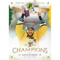 2024 Goal Cards Vsetín Champions #07 Jakub Ďurkáč
