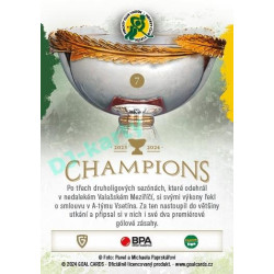 2024 Goal Cards Vsetín Champions #07 Jakub Ďurkáč