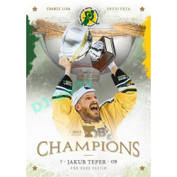 2024 Goal Cards Vsetín Champions #09 Jakub Teper