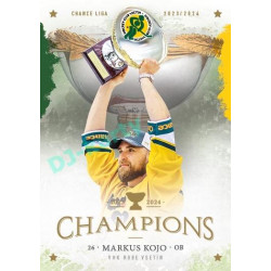2024 Goal Cards Vsetín Champions #10 Markus Kojo