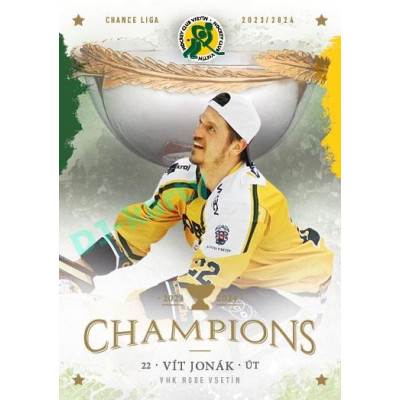 2024 Goal Cards Vsetín Champions #11 Vít Jonák