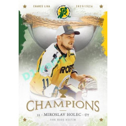 2024 Goal Cards Vsetín Champions #15 Miroslav Holec