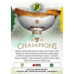 2024 Goal Cards Vsetín Champions #17 Pavel Klhůfek