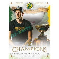 2024 Goal Cards Vsetín Champions #27 Ondřej Smetana - bonus foto