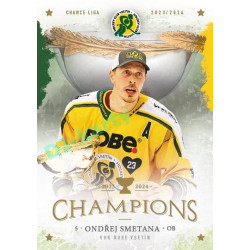 2024 Goal Cards Vsetín Champions #05 Ondřej Smetana