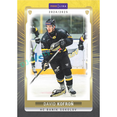 2024/25 Goal Cards Maxa liga 1. série #SOK-18 David Kofroň