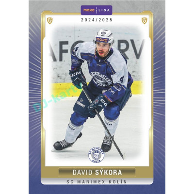 2024/25 Goal Cards Maxa liga 1. série #KOL-03 David Sýkora