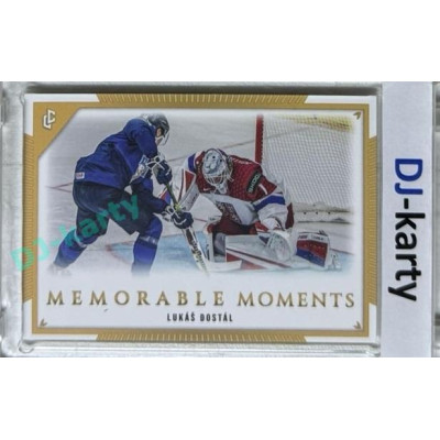 2024 LC Memorable Moments #MO-006 Lukáš Dostál